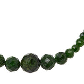 Jay King Sterling Silver Chrome Diopside Graduated Beaded Necklace, 18"